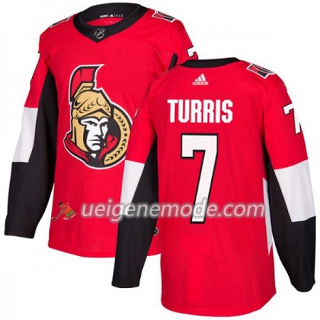 Herren Eishockey Ottawa Senators Trikot Kyle Turris 7 Adidas 2017-2018 Rot Authentic